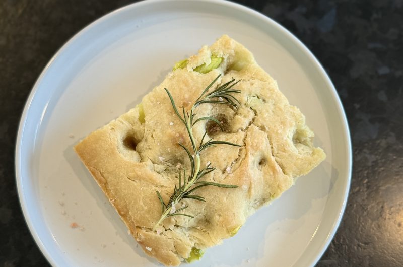 Spargel-Focaccia